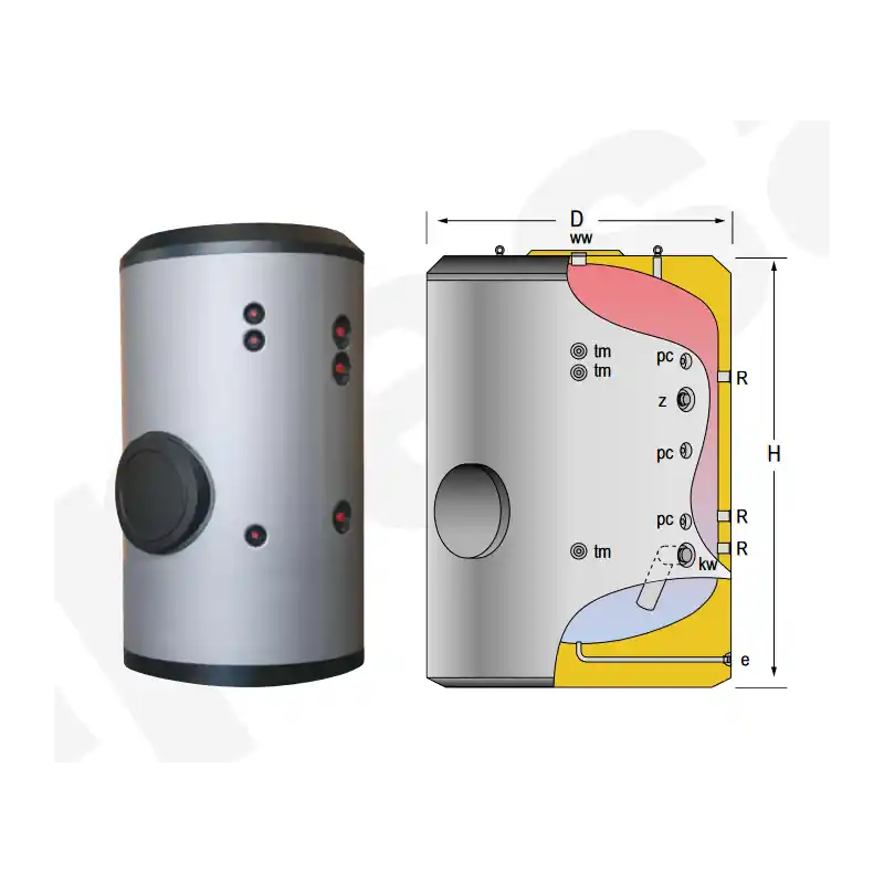 Gran Oferta Acumulador ACS LAPESA MASTER INOX MXV6000RB
