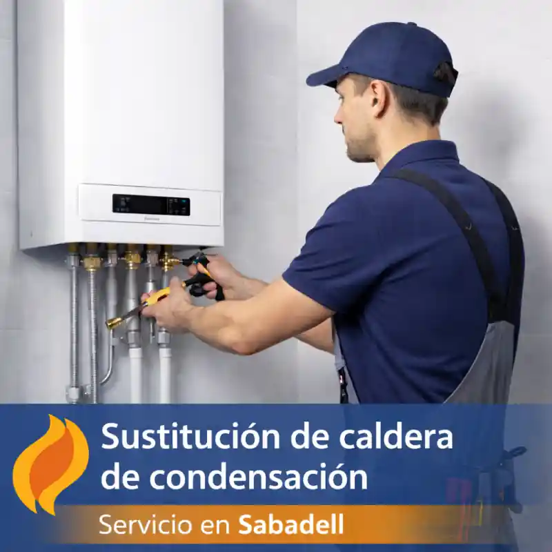 Sustitución de caldera de gas mural de condensación en Sabadell (08203) Devolución Gratuita