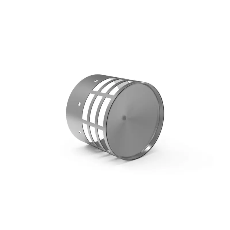 Deflector final horizontal Ø 80mm. inox Promoción Exclusiva