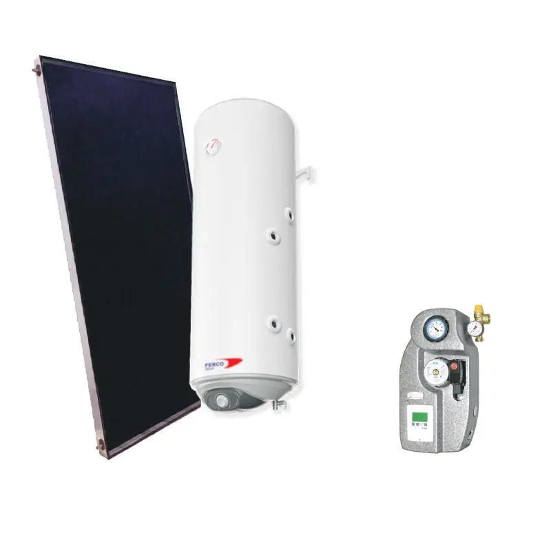 Kit solar térmico ACS 200 litros FERCO 2.0 M Precio Bajo