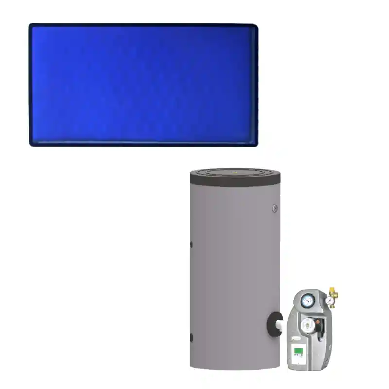 Kit solar térmico ACS 200 litros FERCO 2.5 SH Precio Reducido