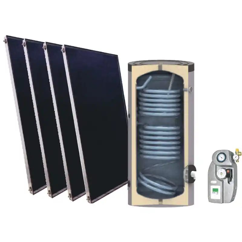 Kit solar térmico ACS DRAIN BACK FERCO 300 2S 8.0 S Envío Exprés