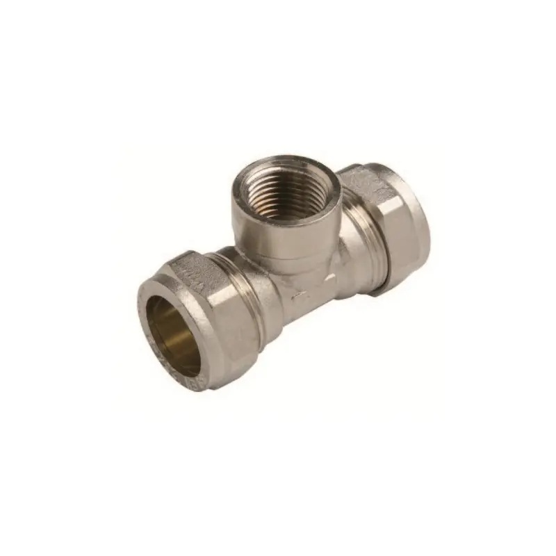 Súper Precio Te Hembra Compresión Tubo de Cobre Ø18-½"