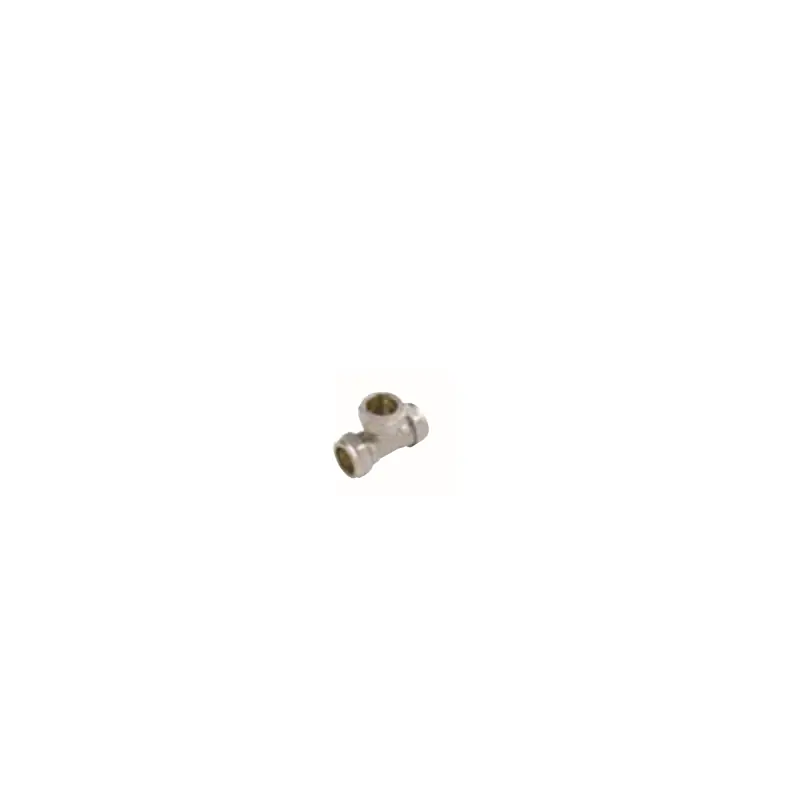Novedad Te Compresión Tubo de Cobre Ø18-½"