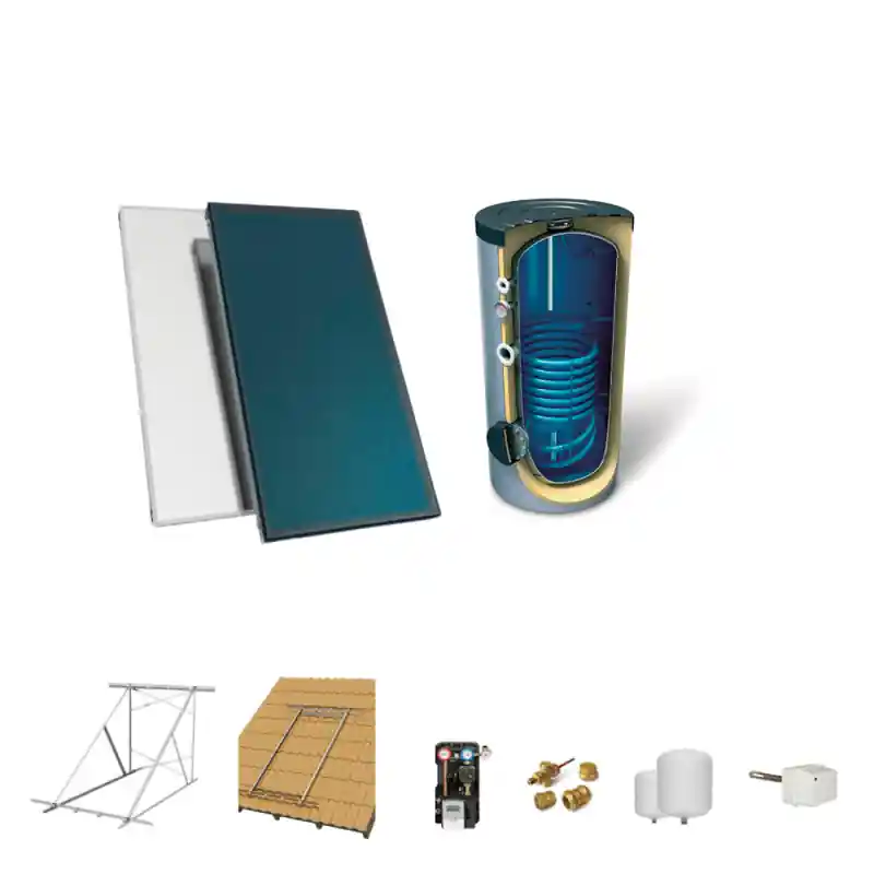 Kit Forzado Solar Térmico TRADESOL CF150-2,00 Oferta Limitada