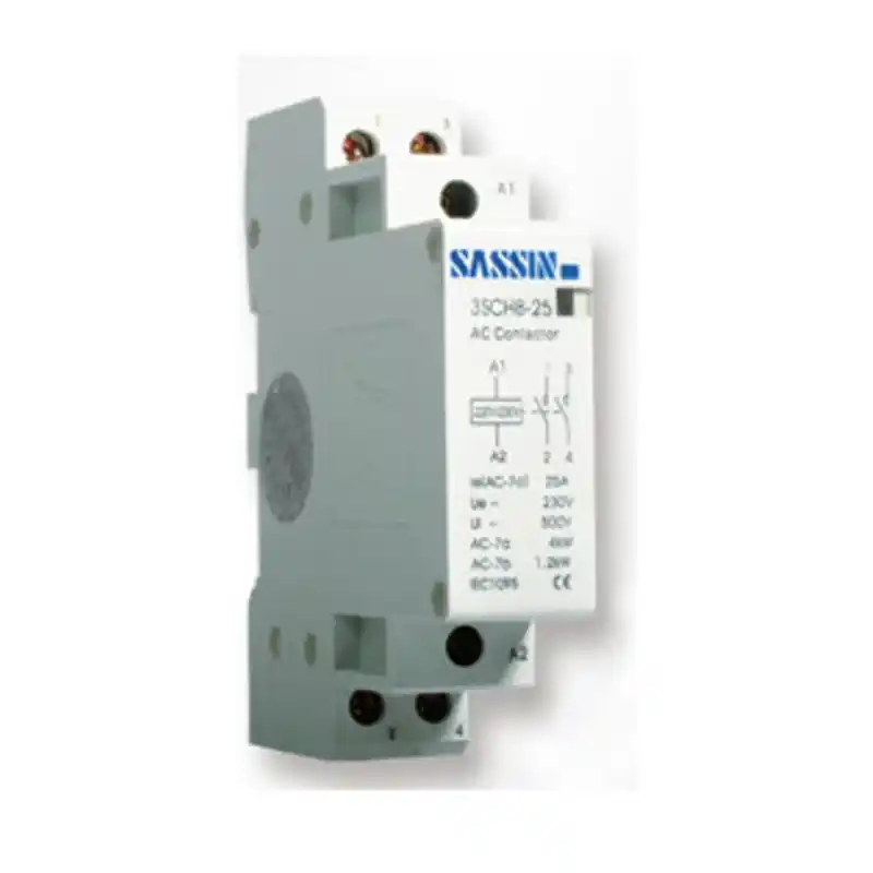 Contactor SASSIN 3SCH8 2P 25A Precio De Fábrica