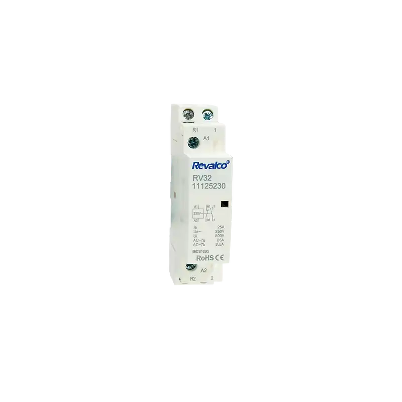 Contactor Modular 2P 2NC 25A REVALCO RV32 24V Venta Final