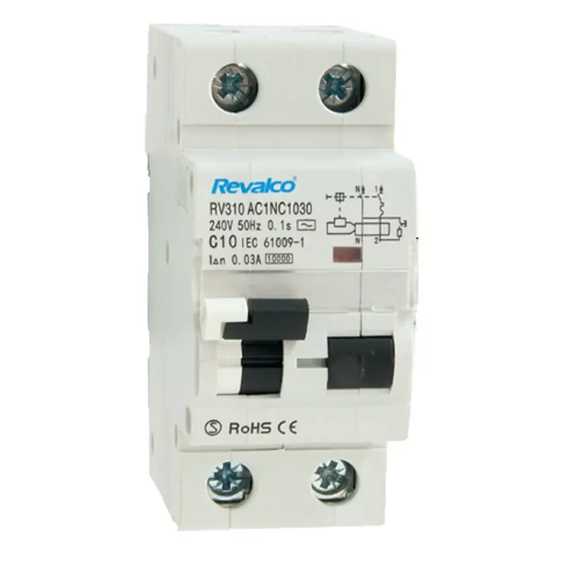 Ordena Ya Diferencial y Magnetotérmico Industrial 2P 6A 30mA REVALCO AC