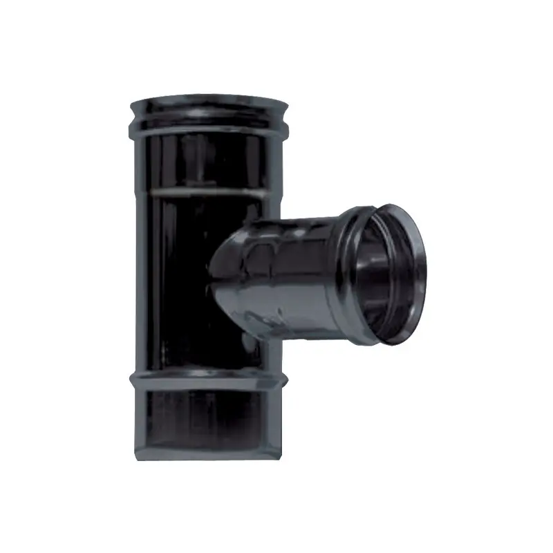 Imprescindible (Must-Have) T simple salida hembra Inox para estufas de pellet 100Ø
