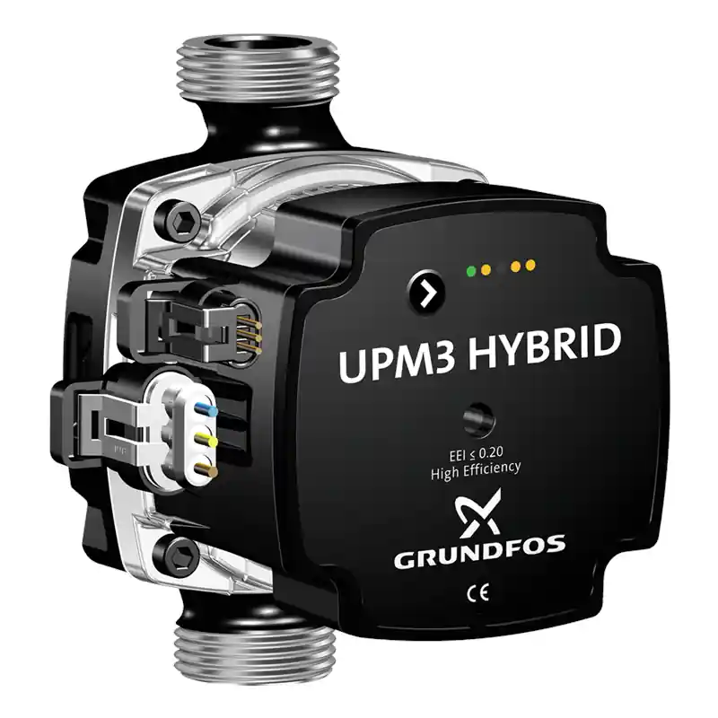 Bomba Recirculación Híbrida GRUNDFOS UPM3 Hybrid 15-25/70-3 Más Vendido