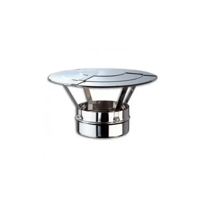 Terminal final deflector para estufas de pellet Ø100 Precio Rebajado