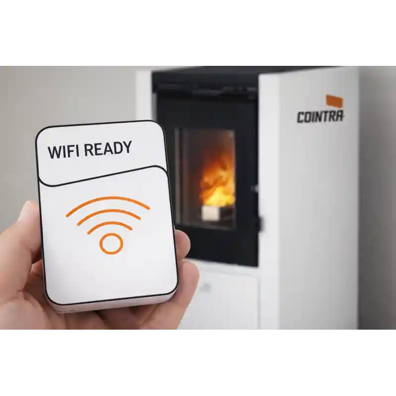 Envío Exprés Accesorio WiFi de control y gestión para estufas de pellets Cointra – iOS y Android