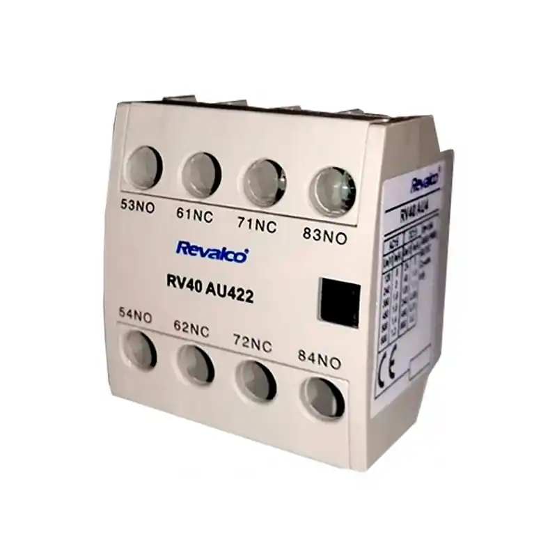 Oferta De Temporada Contacto Auxiliar Frontal 4P 4NC REVALCO RV40AU4