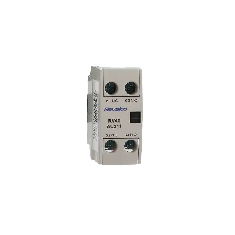Imprescindible (Must-Have) Contacto Auxiliar Frontal 2P 2NC REVALCO RV40AU2