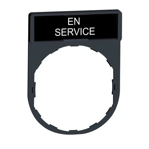 Precio Rebajado PORTAETIQUETAS CON ETIQUETA FRONTAL SERVICIO