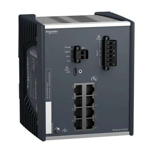 Bestseller CONMUTADOR ETHERNET TCP/IP 8x10/100/1000BASE-TX RJ45 TEMPERATURA EXTENDIDA
