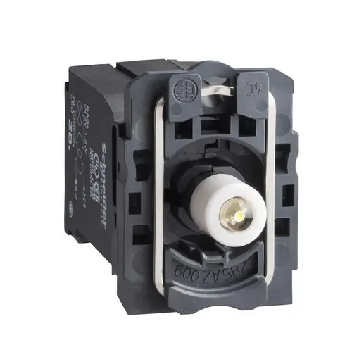 CABEZA PILOTO LUMINOSO LED TRANSFORMADOR 400V BLANCO Marca Reconocida