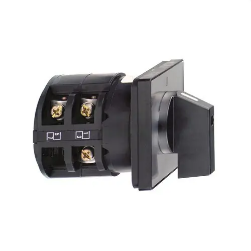 Última Versión CONMUTADOR LEVAS CAMBIO INTEGRAL 3P 60° 50A MONTAJE CON TORNILLOS