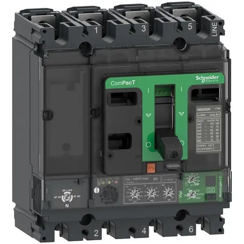 BLOQUE DE CORTE NSX250N 50kA AC 4P4R 160A 4.2 Novedad