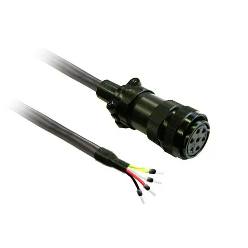 Novedad CABLE POTENCIA 3m BLINDADO 1,3mm² BCH2 CONECTOR MIL