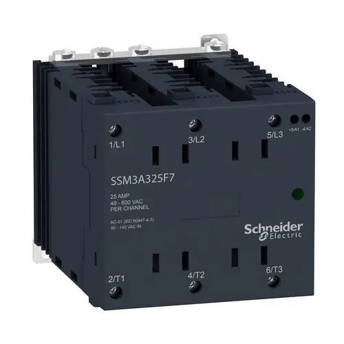 RELÉ SSR 3 FASES 600V AC 25A 4-32V DC No Te Lo Pierdas