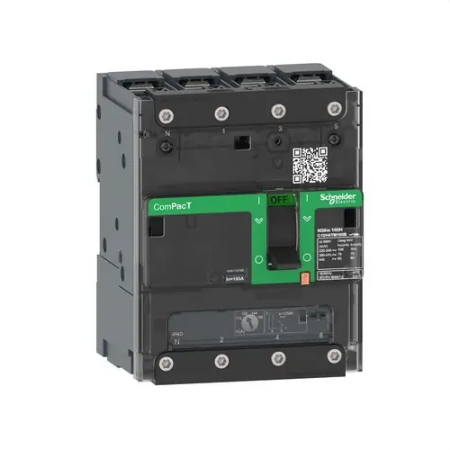 INTERRUPTOR NSXm100E 16kA AC 4P3R 25A TMD TORNILLO Marca Reconocida