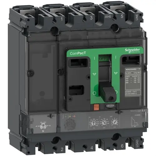 BLOQUE DE CORTE NSX250N 50kA AC 4P4R 160A 2.2 Descuento