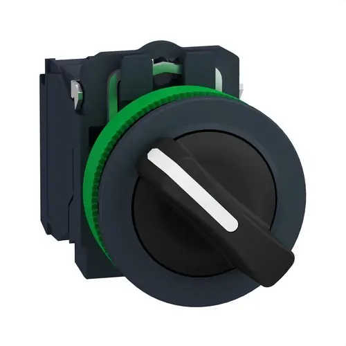 SELECTOR XB5 MONTAJE ENRASADO 2 POSICIONES STAY PUT 1 NO+1 NC Liquidación