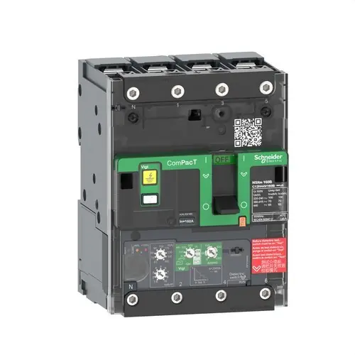 INTERRUPTOR NSXm100B 25kA AC 4P 50A 4.1 TORNILLO Última Oportunidad