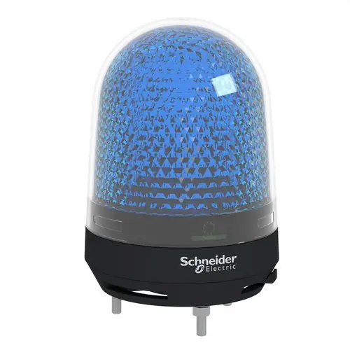 BALIZA LED MULTIFUNCIÓN 100-230V AC CON ZUMBADOR AZUL Alta Calidad