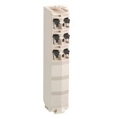 TERMINAL BLOCK 6 PINES 24V DC BLANCO Envío Exprés
