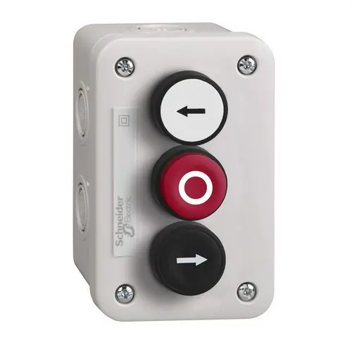 Pago Seguro CAJA 3 PULSADORES MARCADO BLANCO / ROJO / NEGRO