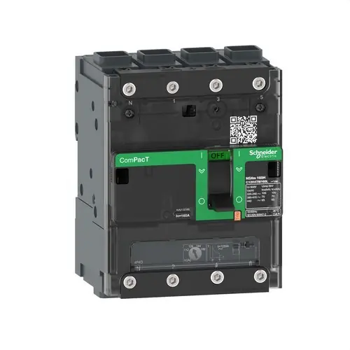 INTERRUPTOR NSXm160N 50kA AC 4P3R 160A TMD EVERLINK Favorito De Clientes