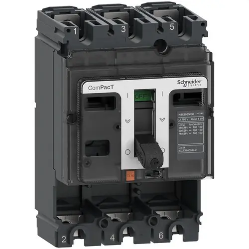 Descuento BLOQUE DE CORTE NSX250F 36kA DC 3P 250A