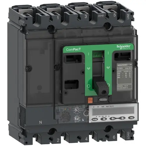 BLOQUE DE CORTE NSX250HB1 75kA AC 4P 100A 6.2E Ordena Ya