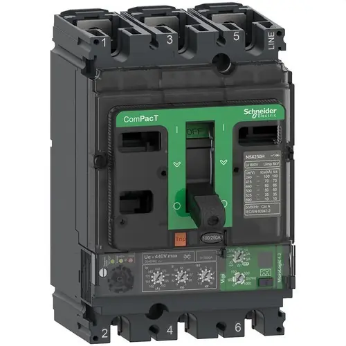 BLOQUE DE CORTE NSX100N 50kA AC 3P3R 100A 4.2 Venta Final