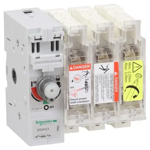 INTERRUPTOR SECCIONABLE FUSIBLE 3x125A 22x58mm Súper Precio
