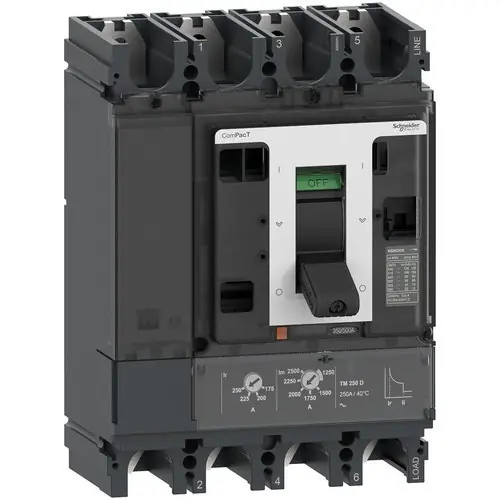 BLOQUE DE CORTE NSX400F 36kA DCPV 4P 250A TMD Entrega Rápida