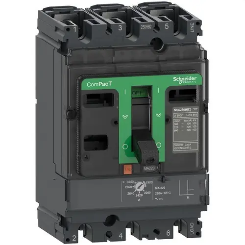 BLOQUE DE CORTE NSX100H 70kA AC 3P3R 12,5A MA Promoción Exclusiva