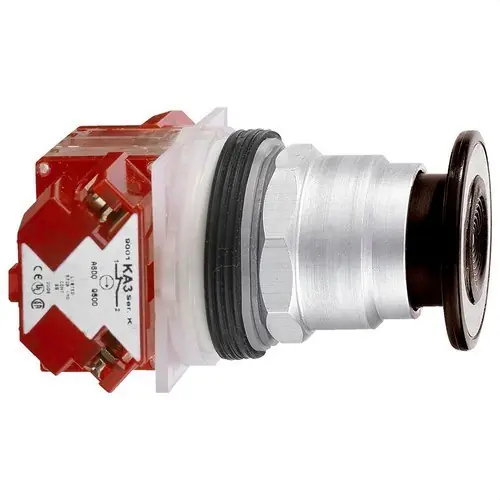 PULSADOR SETA TIPO 9001K 2 POSICIONES 1 NA/NC NEGRO Marca Reconocida
