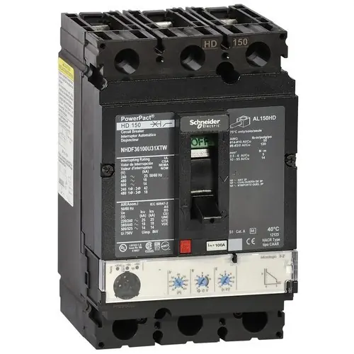 UNIDAD DE CONTROL NHJ150 65kA TM20D 3P 3R Popular