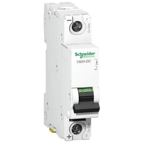 Solo Hoy INTERRUPTOR AUTOMÁTICO ESPECIAL C60H-DC 250V CC 1P 15A