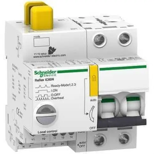 Entrega Rápida INTERRUPTOR CON RÉFLEX iC60N TI24 63A 2P CURVA-C
