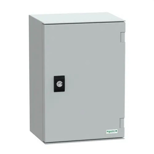 ARMARIO PC PLM 310x215x160 IP66 PLACA METÁLICA 7035 Envío Exprés