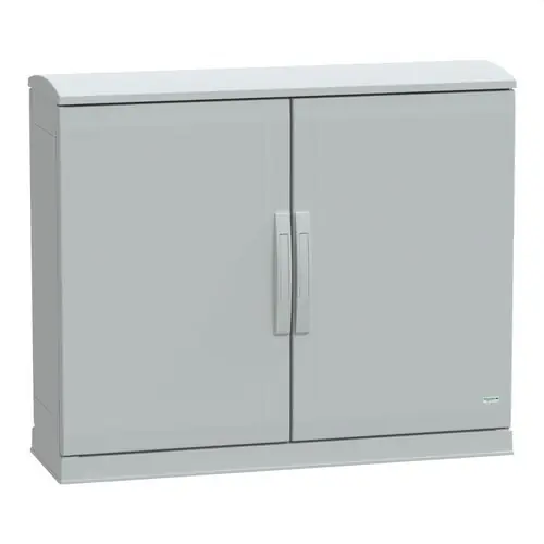 Oferta Limitada ARMARIO POLIÉSTER ZÓCALO + TEJADO 750x1000x320 IP44 7035
