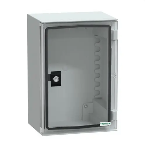 ARMARIO PC PLM 310x215x160 IP66 TRANSPARENTE 7035 Directo De Fábrica