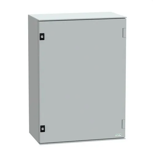 ARMARIO POLIÉSTER PLM 747x536x300 IP66 PLACA METÁLICA 7035 Oferta Limitada