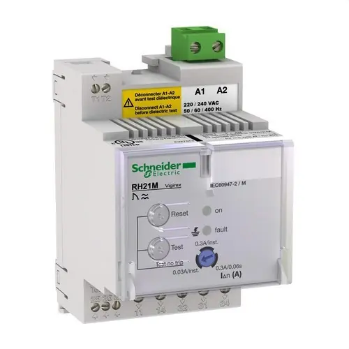 RELÉ DIFERENCIAL RH21M 220-240V CA 0,03A-0,3A Precio Rebajado