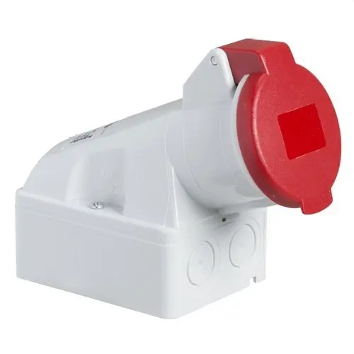BASE MURAL 16A 3P+N+TT 380-415V IP44 Popular