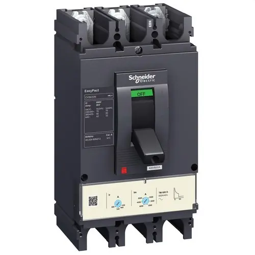 Certificado INTERRUPTOR AUTOMÁTICO CVS400F MA320 3P 3R